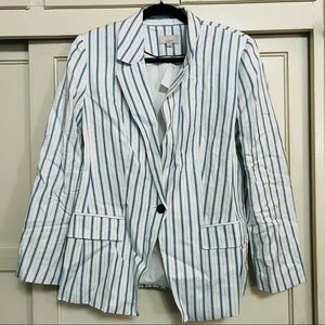 NWT LOFT striped blazer